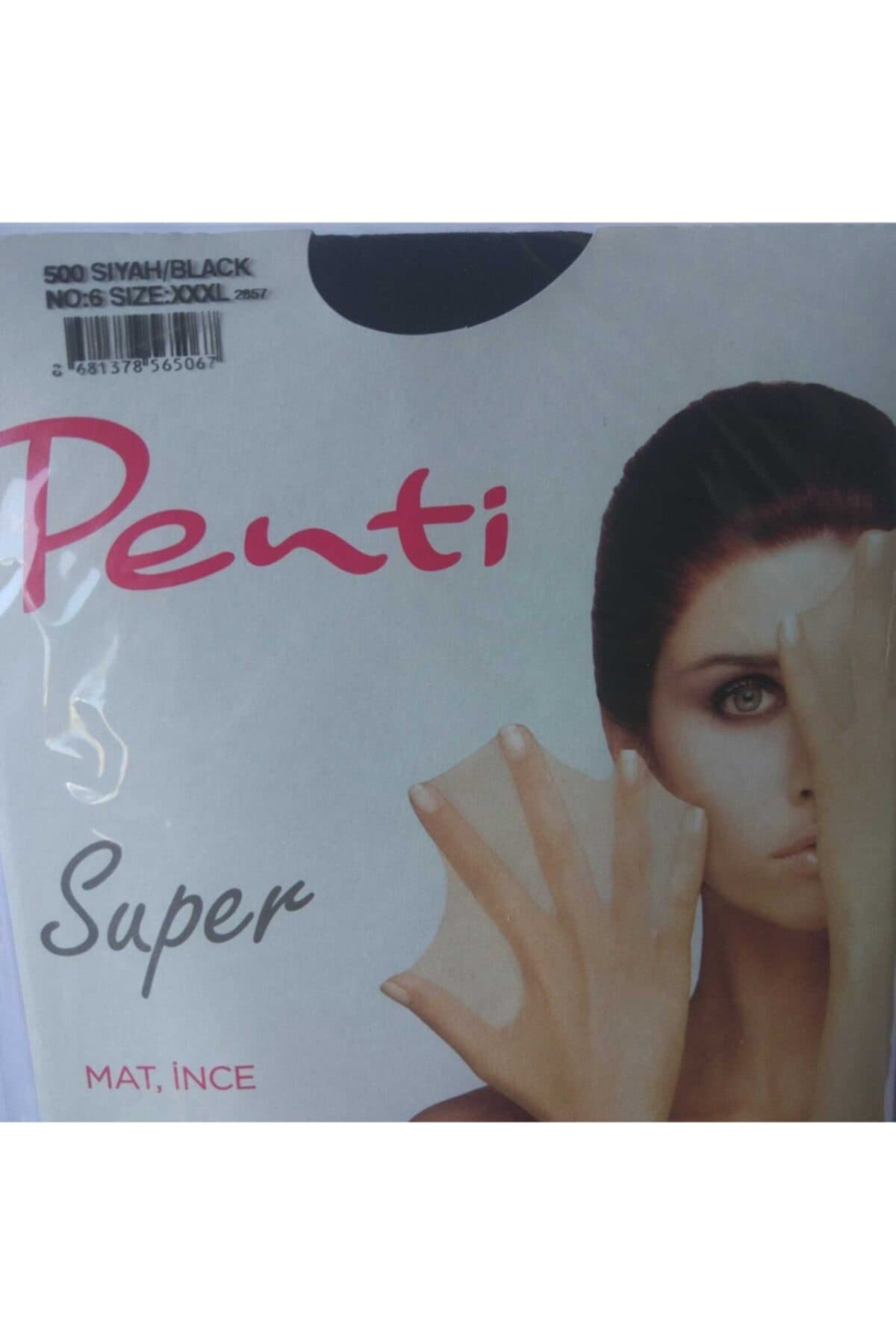 Maxi Süper Ince Ten Külotlu Çorap 5xl