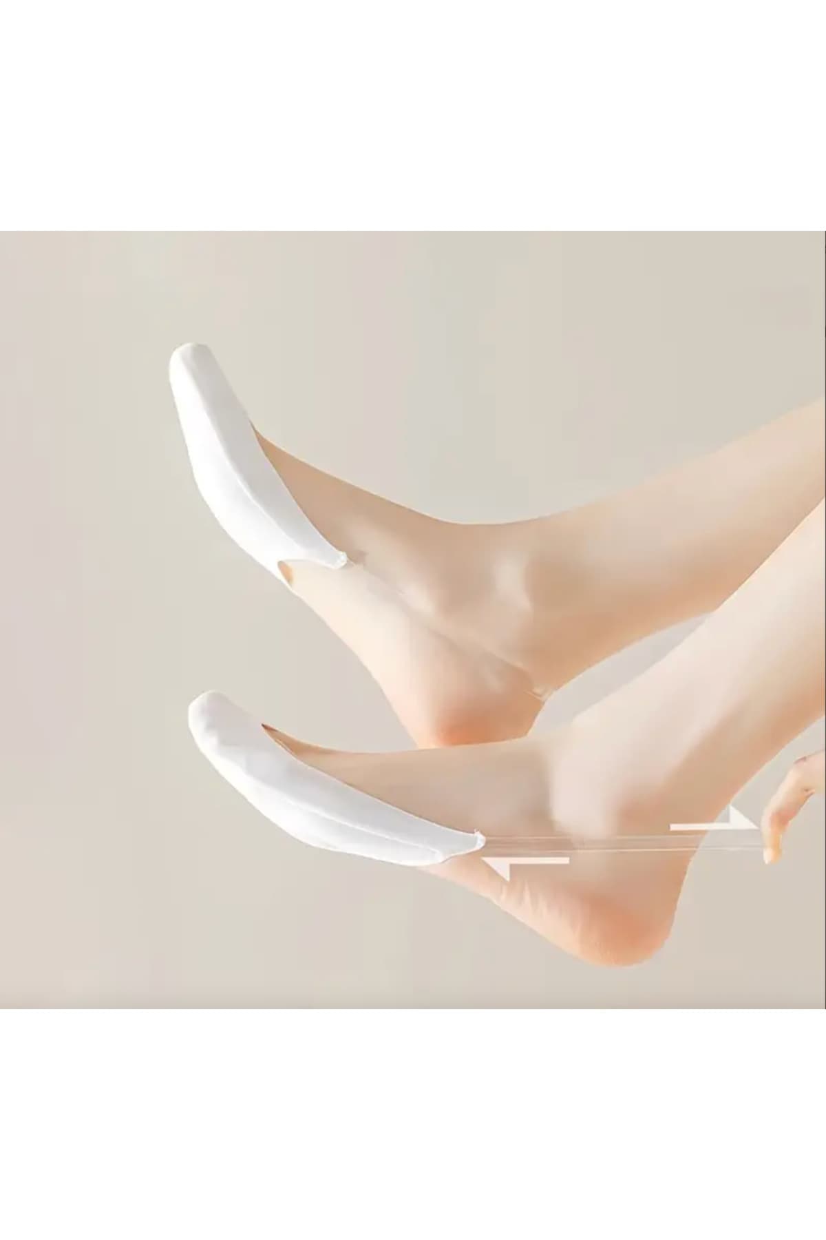 Topuklu Ayakkabılar İçin Görünmez Slingback Çoraplar - Yumuşak, Nefes Alabilir ve Dikişsiz Karışım