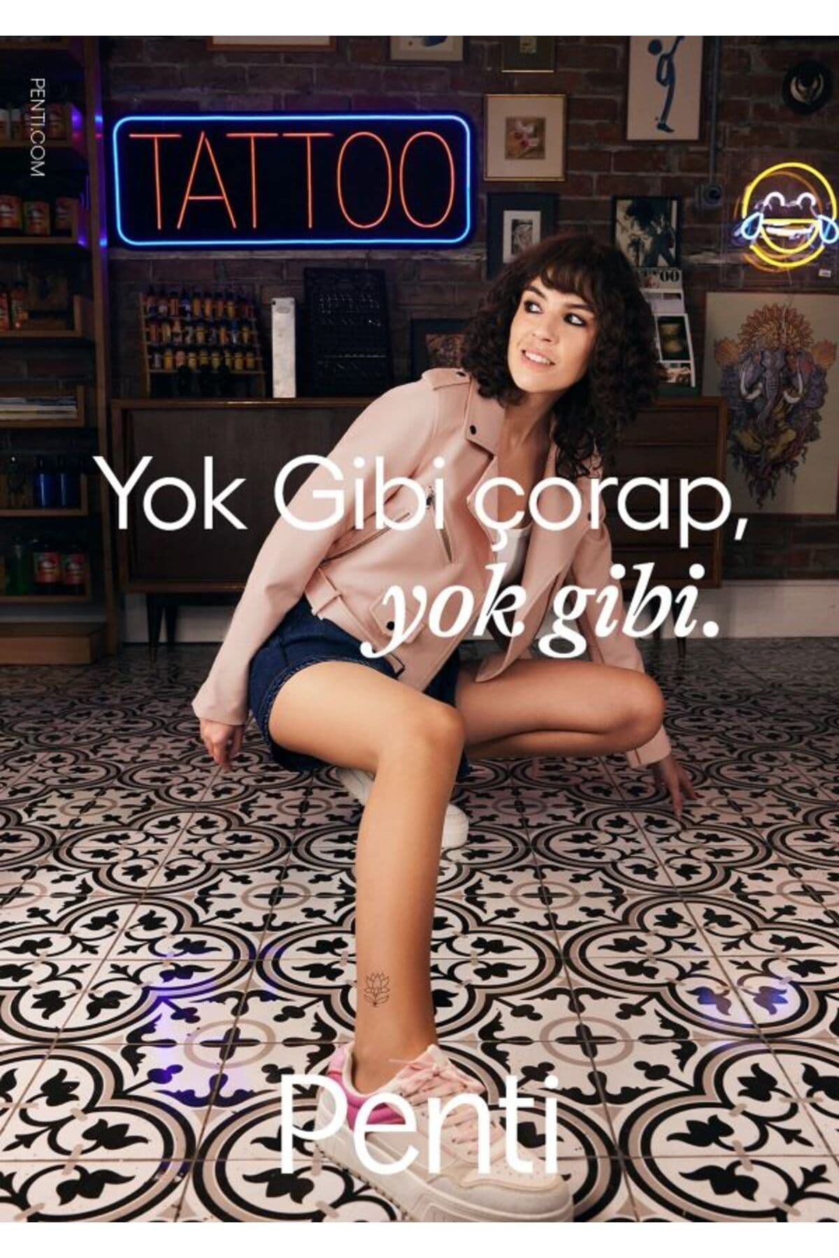 AÇIK TEN /51 numara.YOK GİBİ. 5 Den. PARLAK.Ultra İnce.Krem etkili.Burnu ve külodu şefaf. PAMUK AĞLI